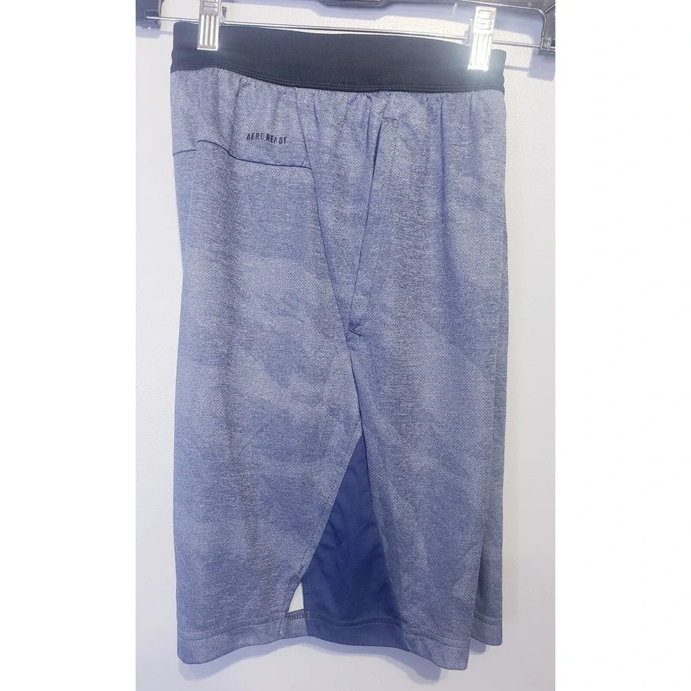 Adidas‎ Aeroready Size Small Mens Blue Athletic Shorts Casual Activewear